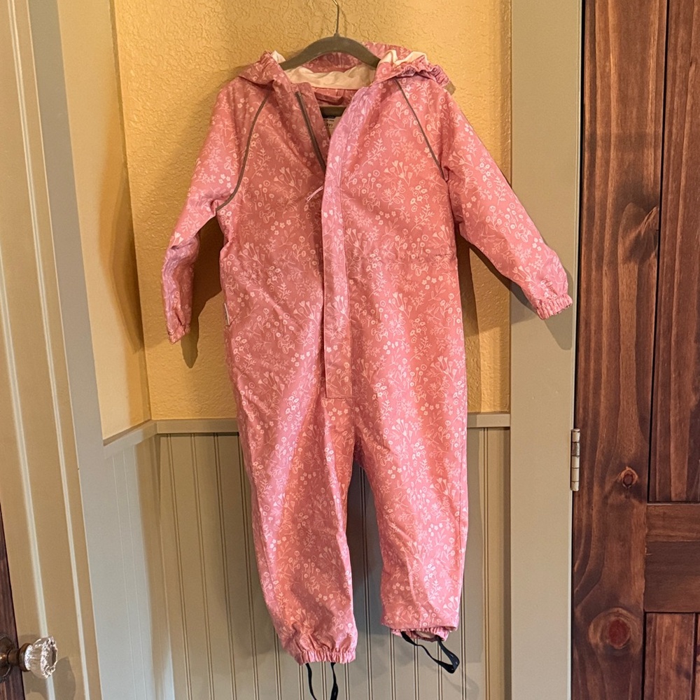 Jan & jul girls rain suit nwot